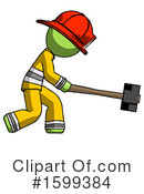 Green Design Mascot Clipart #1599384 by Leo Blanchette