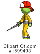 Green Design Mascot Clipart #1599493 by Leo Blanchette