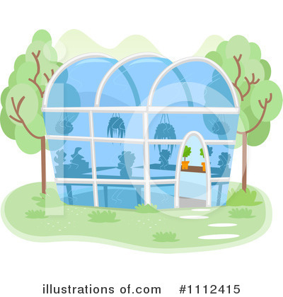 Green House Clipart #1112415 by BNP Design Studio