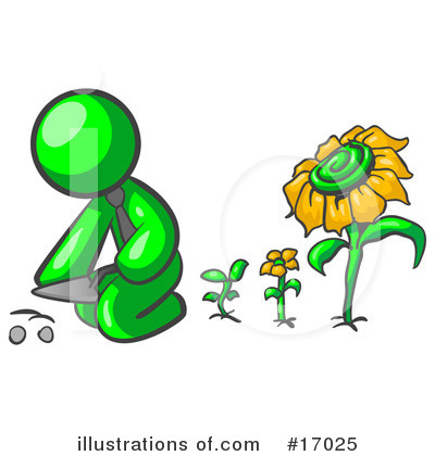 Growing Clipart #17025 by Leo Blanchette