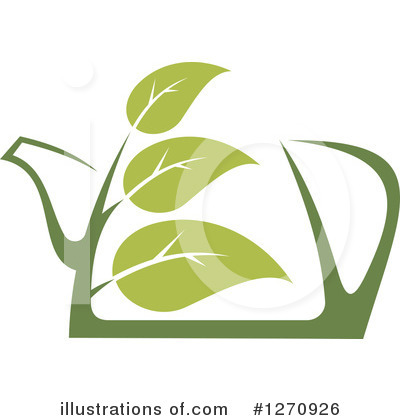 Royalty-Free (RF) Green Tea Clipart Illustration by Vector Tradition SM - Stock Sample #1270926