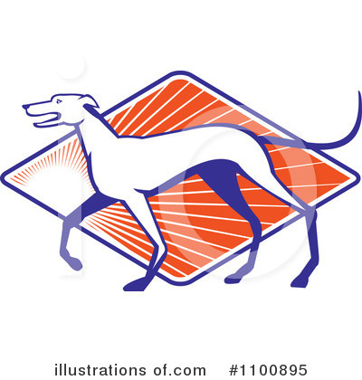 Greyhound Clipart #1100895 by patrimonio