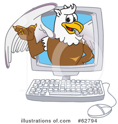 Griffin Character Clipart #62794 by Mascot Junction