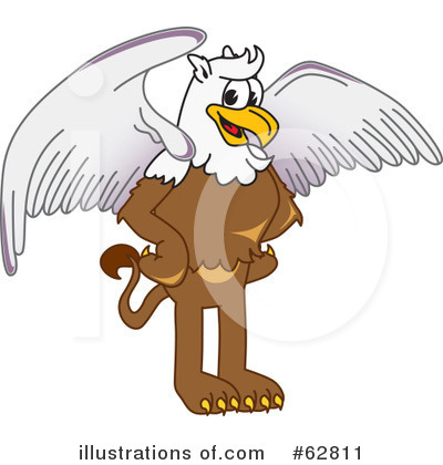 Griffin Clipart #62811 by Mascot Junction