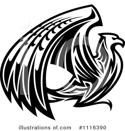 Eagle Clipart #1116390 by Vector Tradition SM