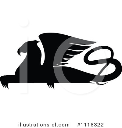 Royalty-Free (RF) Griffin Clipart Illustration by Vector Tradition SM - Stock Sample #1118322