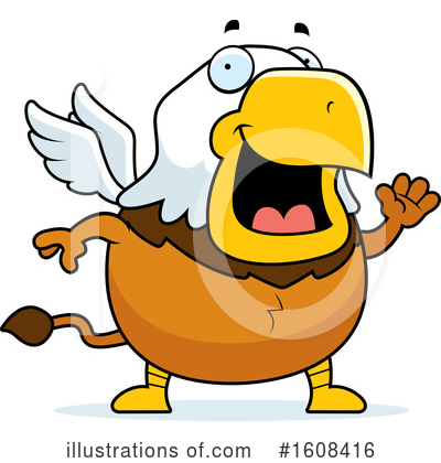 Griffin Clipart #1608416 by Cory Thoman