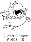 Griffin Clipart #1608418 by Cory Thoman