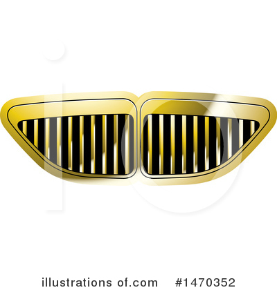 Grille Clipart #1470352 by Lal Perera