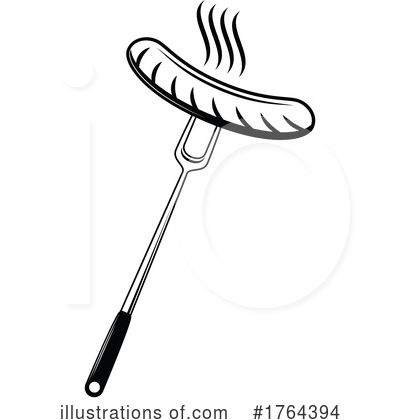 Royalty-Free (RF) Grilling Clipart Illustration by Vector Tradition SM - Stock Sample #1764394