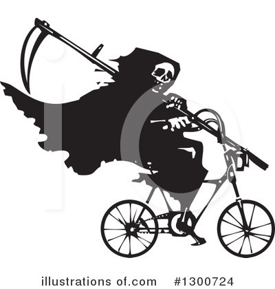 Royalty-Free (RF) Grim Reaper Clipart Illustration by xunantunich - Stock Sample #1300724