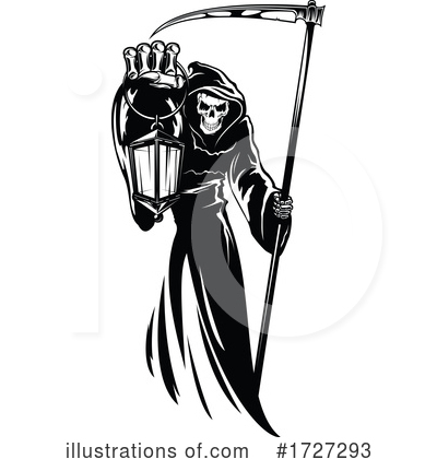 Grim Reaper Clipart #1727293 by Vector Tradition SM