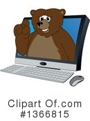 Grizzly Bear Clipart #1366815 by Mascot Junction