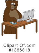 Grizzly Bear Clipart #1366818 by Mascot Junction