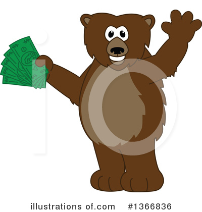 Grizzly Bear Clipart #1366836 by Mascot Junction