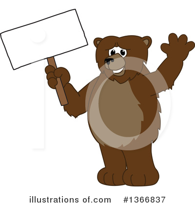 Grizzly Bear Clipart #1366837 by Mascot Junction