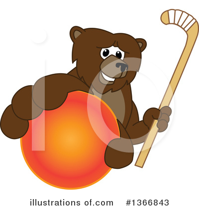 Grizzly Bear Clipart #1366843 by Mascot Junction