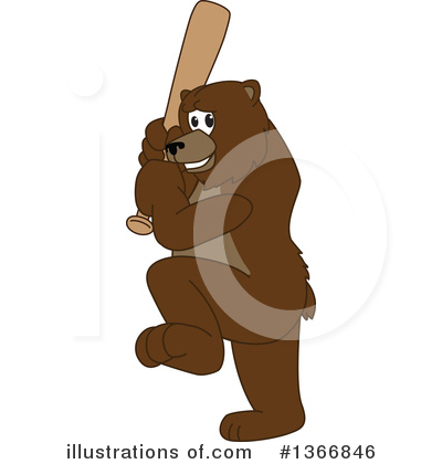 Grizzly Bear Clipart #1366846 by Mascot Junction