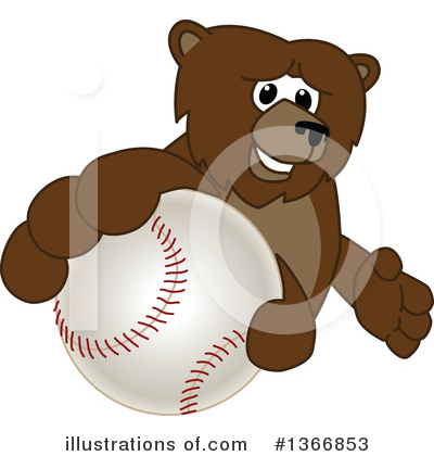 Royalty-Free (RF) Grizzly Bear Clipart Illustration by Mascot Junction - Stock Sample #1366853