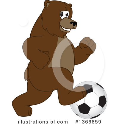 Grizzly Bear Clipart #1366859 by Mascot Junction