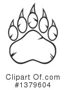 Grizzly Bear Clipart #1379604 by Hit Toon