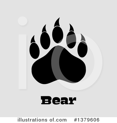 Royalty-Free (RF) Grizzly Bear Clipart Illustration by Hit Toon - Stock Sample #1379606