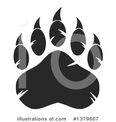Royalty-Free (RF) Grizzly Bear Clipart Illustration by Hit Toon - Stock Sample #1379607