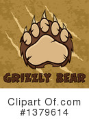 Grizzly Bear Clipart #1379614 by Hit Toon