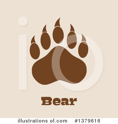 Royalty-Free (RF) Grizzly Bear Clipart Illustration by Hit Toon - Stock Sample #1379616