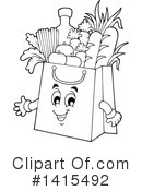 Groceries Clipart #1415492 by visekart