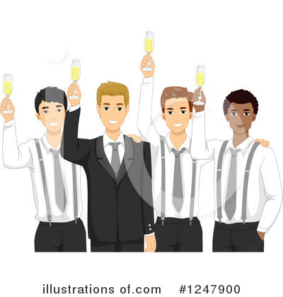 Royalty-Free (RF) Groom Clipart Illustration by BNP Design Studio - Stock Sample #1247900