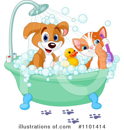 Bubble Bath Clipart #1101414 by Pushkin