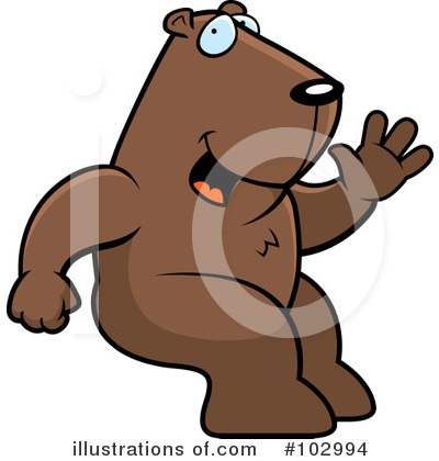 Royalty-Free (RF) Groundhog Clipart Illustration by Cory Thoman - Stock Sample #102994