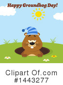 Groundhog Clipart #1443277 by Hit Toon