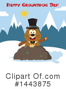 Groundhog Clipart #1443875 by Hit Toon