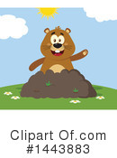 Groundhog Clipart #1443883 by Hit Toon
