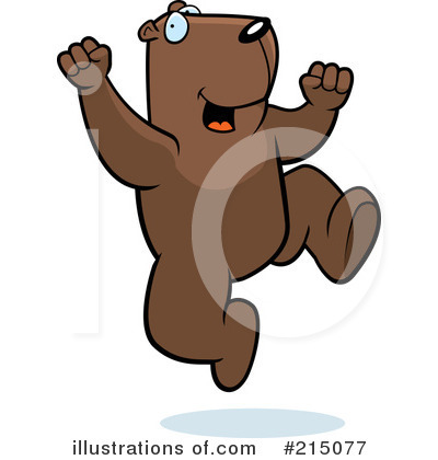 Groundhog Clipart #215077 by Cory Thoman