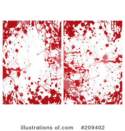 Blood Splatter Clipart #209402 by michaeltravers