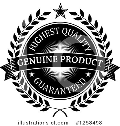 Royalty-Free (RF) Guarantee Clipart Illustration by Vector Tradition SM - Stock Sample #1253498
