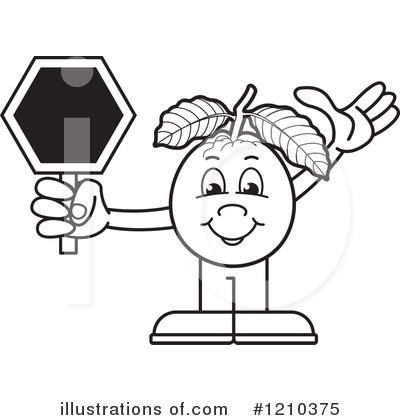Royalty-Free (RF) Guava Clipart Illustration by Lal Perera - Stock Sample #1210375