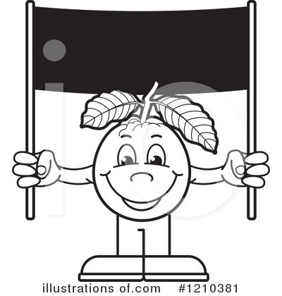 Royalty-Free (RF) Guava Clipart Illustration by Lal Perera - Stock Sample #1210381