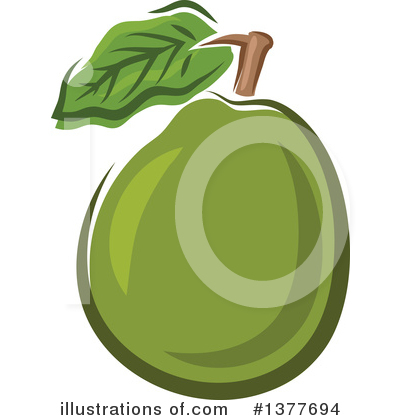 Guava Clipart #1377694 by Vector Tradition SM