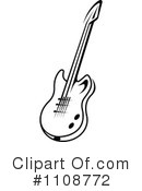 Guitar Clipart #1108772 by Vector Tradition SM