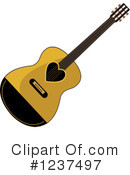 Guitar Clipart #1237497 by Pams Clipart