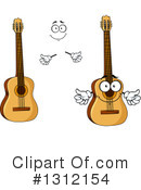 Guitar Clipart #1312154 by Vector Tradition SM