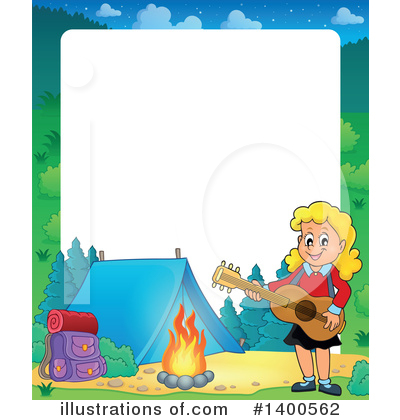 Campground Clipart #1400562 by visekart