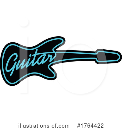 Guitars Clipart #1764422 by Vector Tradition SM