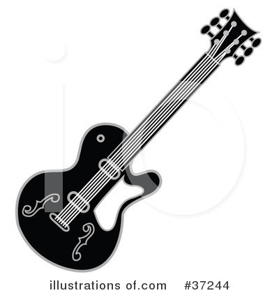 Guitar Clipart #37244 by Andy Nortnik