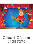 Guitarist Clipart #1397276 by visekart