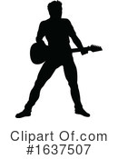 Guitarist Clipart #1637507 by AtStockIllustration